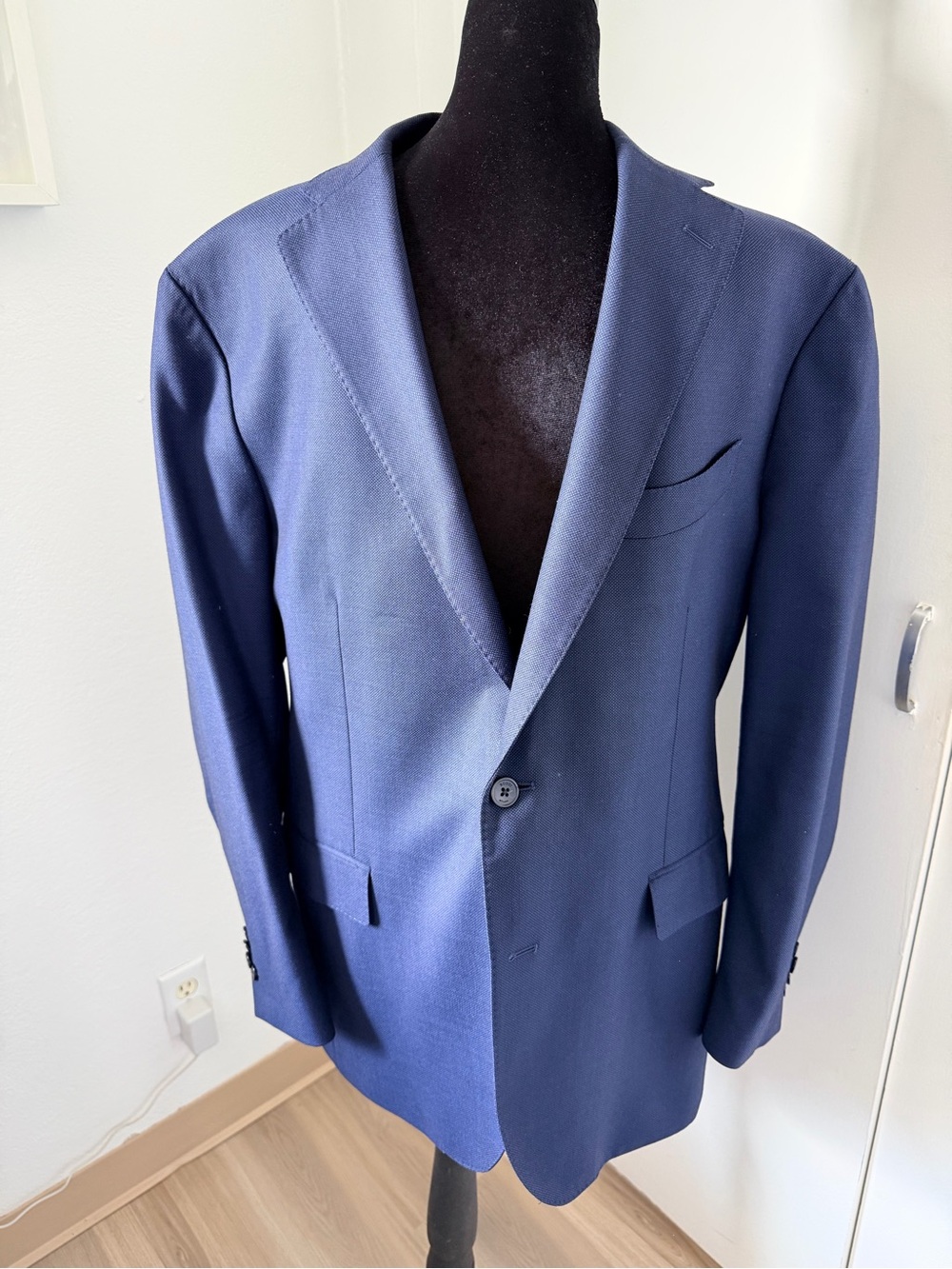 Men’s Boggi Blue Single Breasted Suit